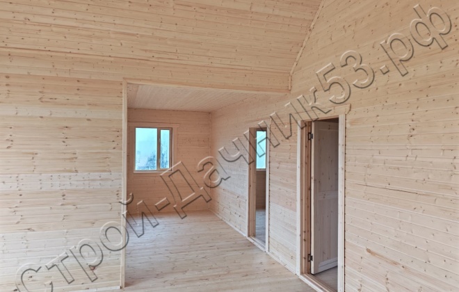 4 Каркасный дом Д-142, 11.5x8м, 92М², Московская область, Истринский район, деревня Бужарово (3)